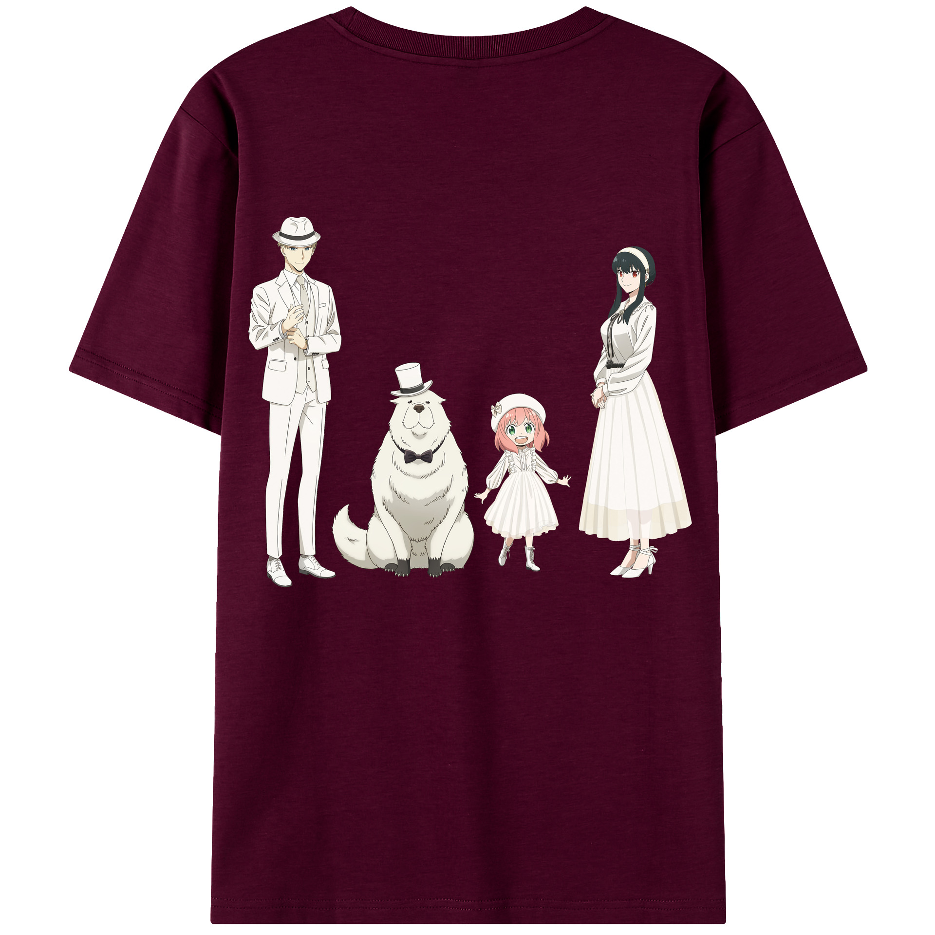 （画像用） SPY×FAMILY间谍家家酒 レディース半袖Tシャツ(バックプリント)